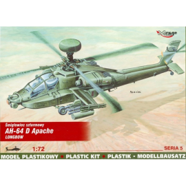 MIRAGE HOBBY 72054 AH-64 D APACHE-LONGBOW 1/72 Model kit