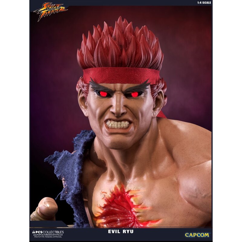 Pop Culture Shock STREET FIGHTER IV EVIL RYU 1:4 Scale Statue