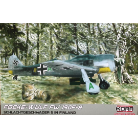 Focke-Wulf Fw-190F-8 in Finland (5 x camouflage schemes) (ex-Eduard with resin parts and paint mask Model kit