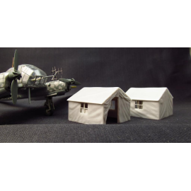 German staff tent type 1 (ideal for airfield dioramas) 