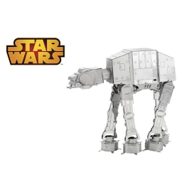 MetalEarth: STAR WARS AT-AT 6.14x5.75x5.15cm, metal 3D model with 2 sheets, on card 12x17cm, 14+