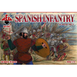 Spanish Infantry Set 2 16 c. Figures