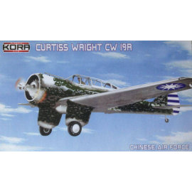 Curtiss-Wright CW-19R Chinese Air Force (4x camo) Model kit