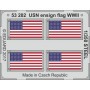 USN ensign flag WW2 STEEL 1/350 