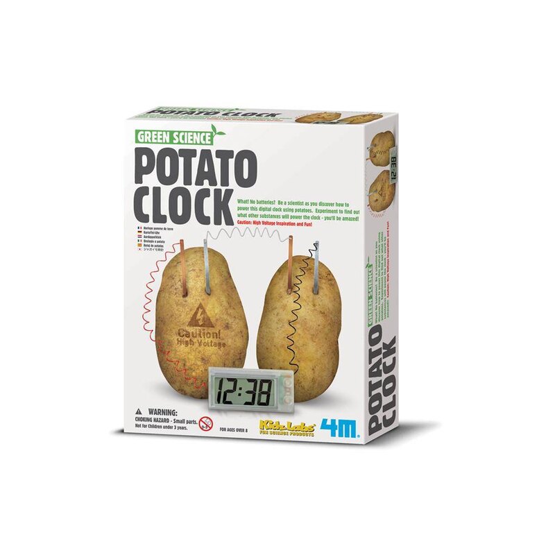 Potato clock