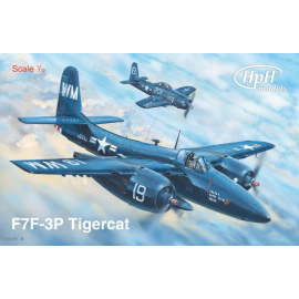 Grumman F7F-3P Tigercatprimary parts and details Model kit