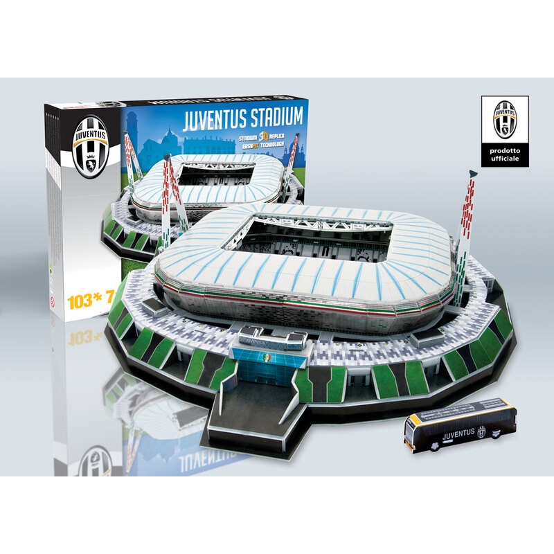 James Dyson Hardheid St Nanostad building model kit Juventus Stadium 3D Puzzle - JUVENTUS...