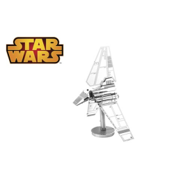 MetalEarth: STAR WARS IMPERIAL SHUTTLE 10.8x6.35x10.16cm, metal 3D model with 2 sheets, on card 12x17cm, 14+ Metal model kit