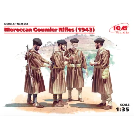 Moroccan Goumier Rifles (1943) (4 figures)