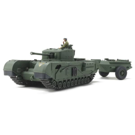 Churchill Mk.VII Crocodile Military model kit
