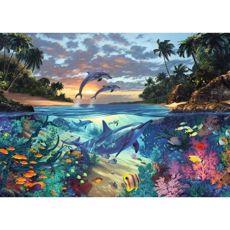 Ravensburger Coral Bay Jigsaw Puzzle (1000 Piece)