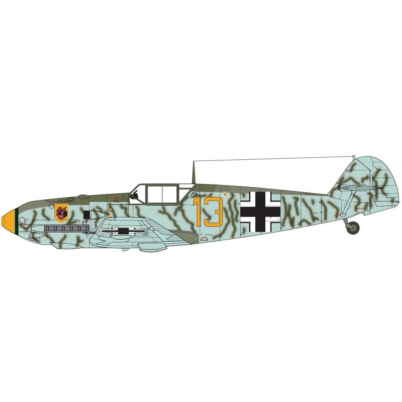 Messerschmitt Bf 109E-4 THIS IS A NEW MOULD!!! Airplane model kit