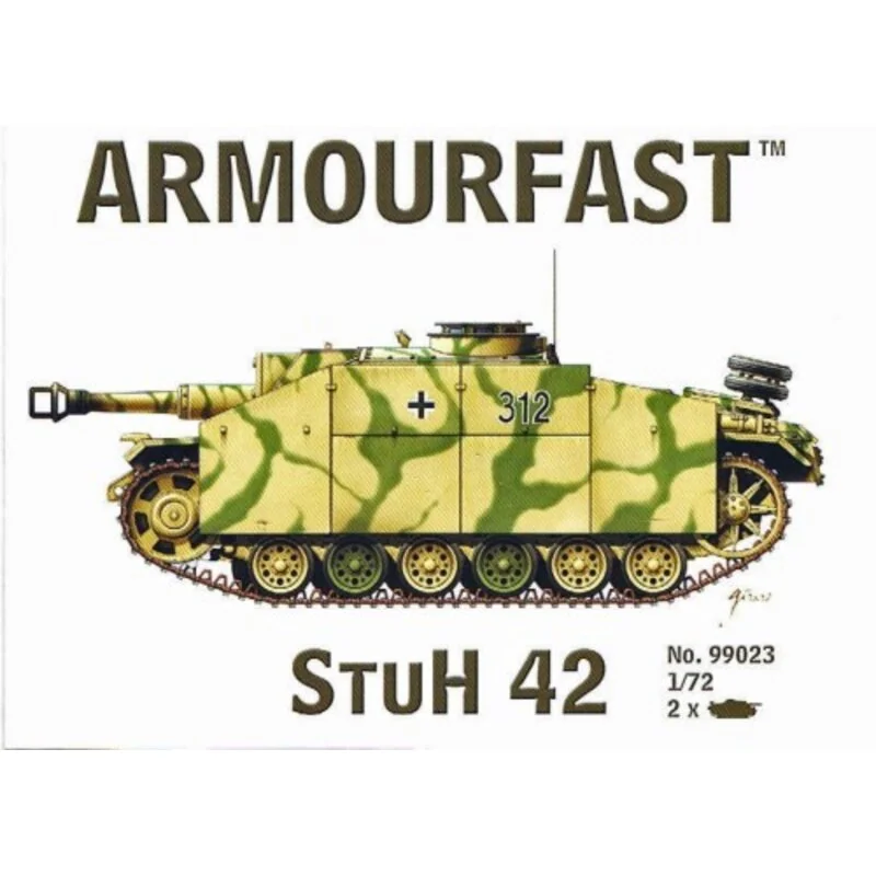 Stuh 42: the pack includes 2 snap together tank kits