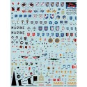 German Lockheed F-104G Starfighters decals the most researched decals ever. Containing over 1400 separate decals this set will a