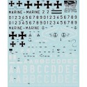 German Lockheed F-104G Starfighters decals the most researched decals ever. Containing over 1400 separate decals this set will a