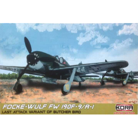 Focke-Wulf Fw-190F-9/R-1 (5 x camouflage schemes) Model kit