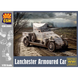 Back in stock! Lanchester armoured car Model kit