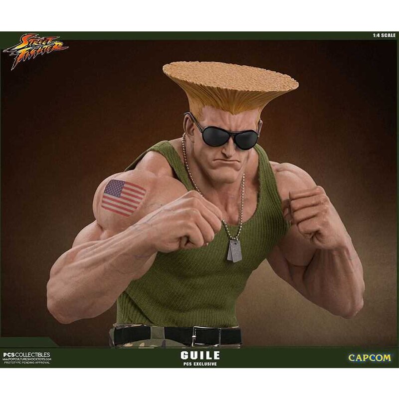 Statue - PCS: Street Fighter - 1:4 Ultimate Guile