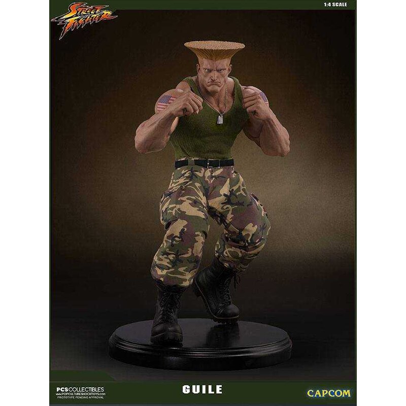 Ultra Street Fighter II The Final Challengers 1/12 Scale Pre-Painted Action  Figure: Guile