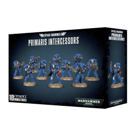 SPACE MARINES PRIMARIS INTERCESSORS Add-on and figurine sets for figurine games