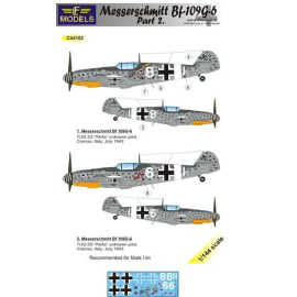 Decals Messerschmitt Bf-109G-6 Comiso Part 2 