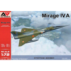 Dassault Mirage IVA Strategic bomber(+ PE sheet, adhesive masks, decals for 3 marking variants) Model kit