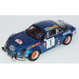 RENAULT ALPINE A110 1 NICOLAS / VIAL PORTUGAL RALLY 1973 2ND Die cast