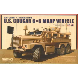 U.S. Cougar 6x6 MRAP Vehicle Model kit