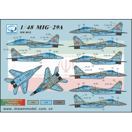 Decals Decal for MiG-29A in Iran 