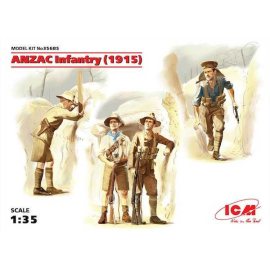 ANZAC Infantry (1915) (4 figures) 