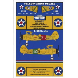 Decals USN Boeing/Stearman N2S-3 Trainer 'Yellow Peril' 