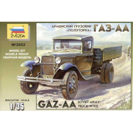 WWII Soviet Light Truck 'Gazza' Model kit