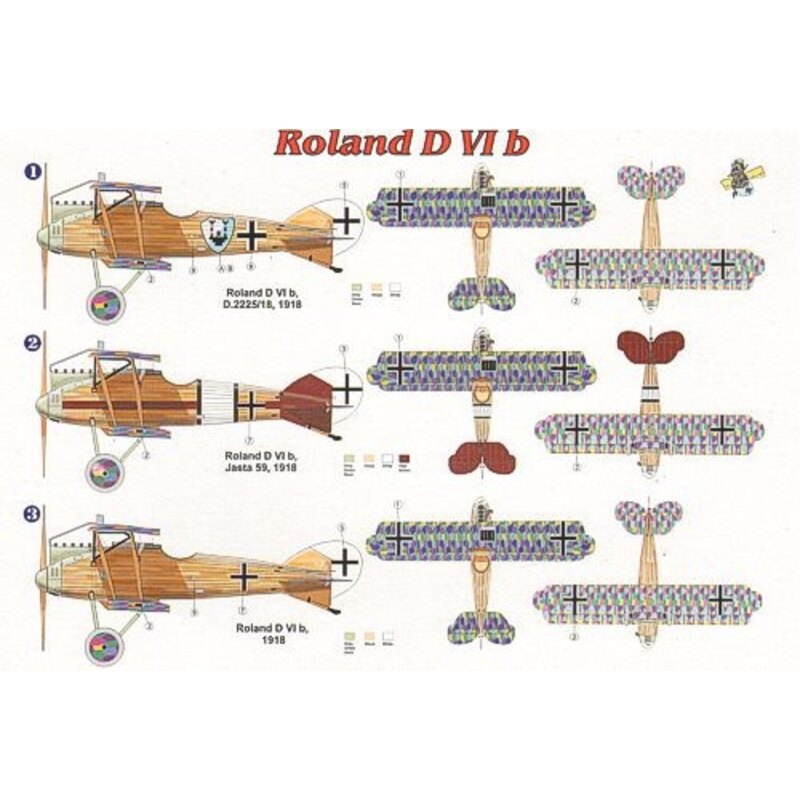 Roland D.VIb with Mercedes-Benz Bz III engine