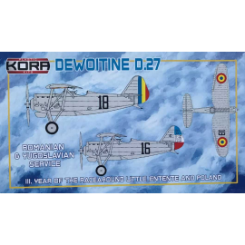 Dewoitine D.27 Romanian and Yugoslavian Service Model kit