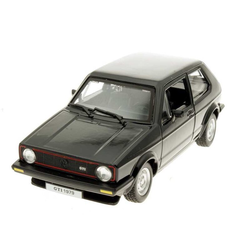 Burago Die Cast Volkswagen Golf Gti Mki 1979 Black