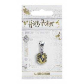 Harry Potter silver plated charm Hufflepuff Crest