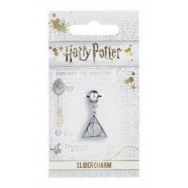Harry Potter silver plated charm Deathly Hallows