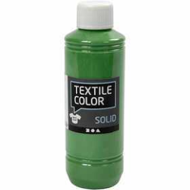 Textile Solid, brilliant green, Opaque, 250ml 