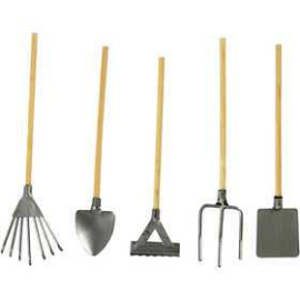 Garden Tools, L: 11 cm, 5pcs Tools and accessories