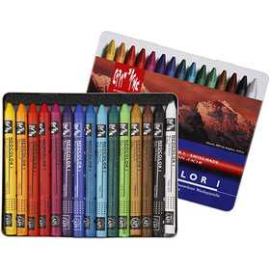 Neocolor I Crayons, thickness 8 mm, L: 10 cm, asstd colours, 15pcs 