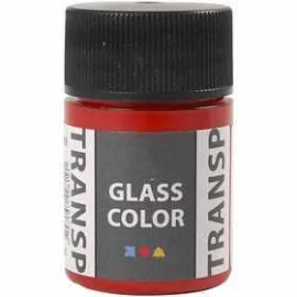 Glass Color Transparent, red, 35ml 