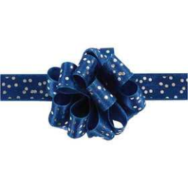 Susifix Ribbon, W: 18 mm, blue, dots, 5m Various ribbons
