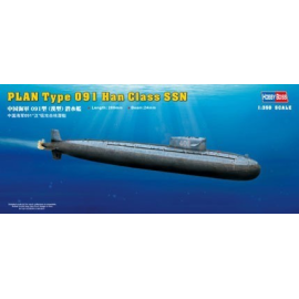 PLAN Type 091 Han Class SSN Model kit