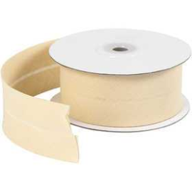 Bias Binding Tape, W: 36 mm, natural, 10m Various ribbons