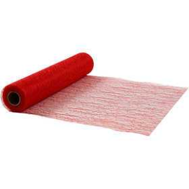 Table Runner, red, W: 30 cm, net, 10m Cooking