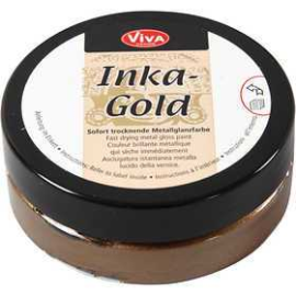 Inka Gold, brown gold, 50ml Painting