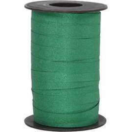 Curling Ribbon, W: 10 mm, green, glitter, 100m Various ribbons