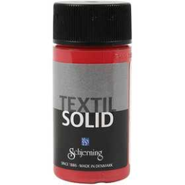 Textile Solid, red, Opaque, 50ml 