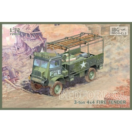 BedFord QLR 3 ton 4x4 Fire Tender Model kit