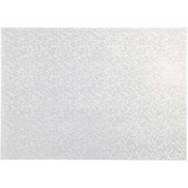 Pearlescent Paper, A4 210x297 mm, 120 g, white - mother-of-pearl, snowflake, 10sheets 